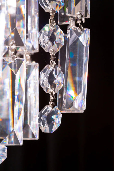 Rylight 13/24/30-Light Luxury Style Rotating Crystal Chandelier
