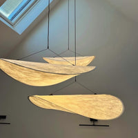 Rylight Minimalism White Lampshade Pendant Light