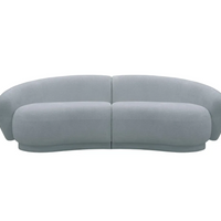 Rylight 3-Seater Teddy Flannel Sofa