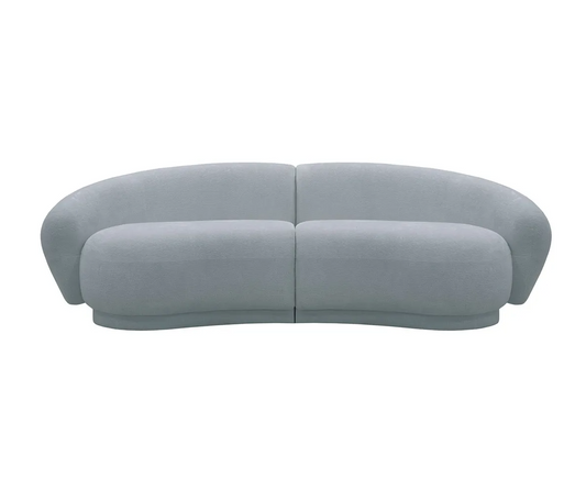 Rylight 3-Seater Teddy Flannel Sofa