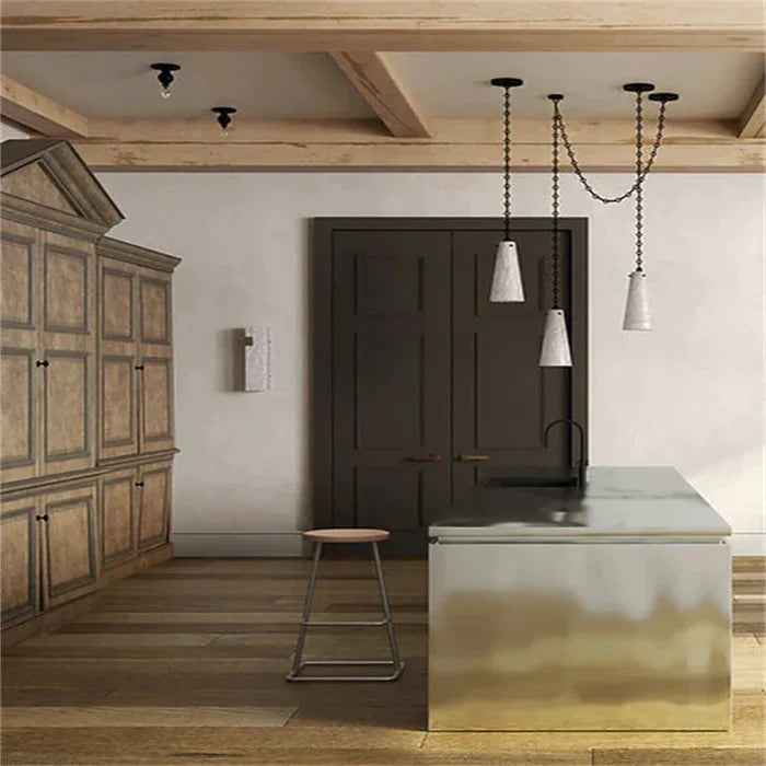Modern 3/5/7-Light Marble Alabaster Chandelier for Living Room/Dining Room