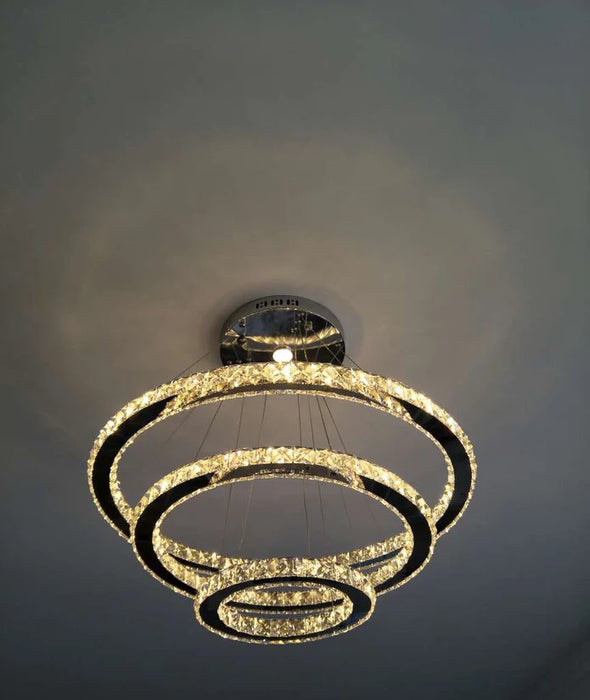 Rylight 2/3/4/5/6/7-Rings Crystal Chandelier