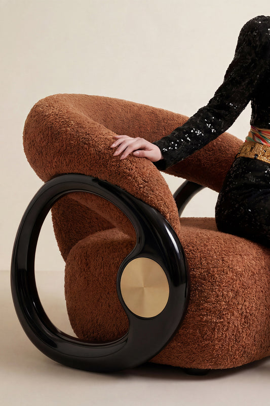 Moon Sculptural Lounge Chair