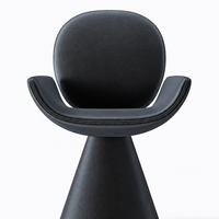 Modern Minimalist 360° Swivel Dining& Dressing Room Accent Chair