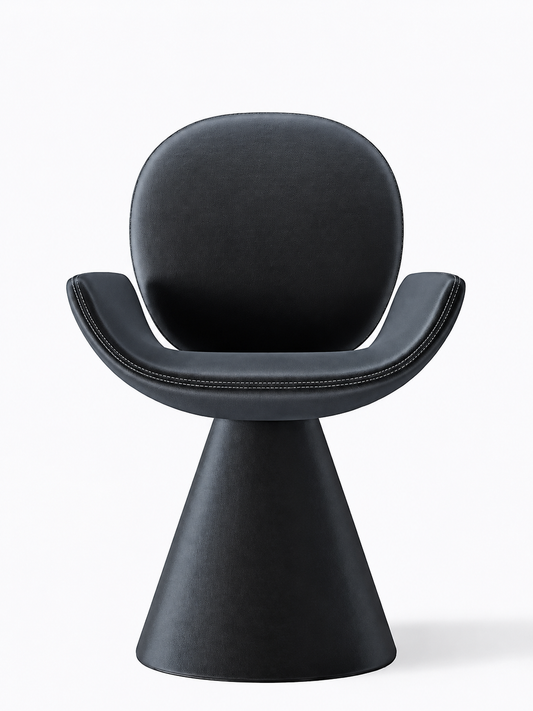 Modern Minimalist 360° Swivel Dining& Dressing Room Accent Chair