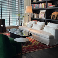 Velora Short-Arm Fabric Sofa
