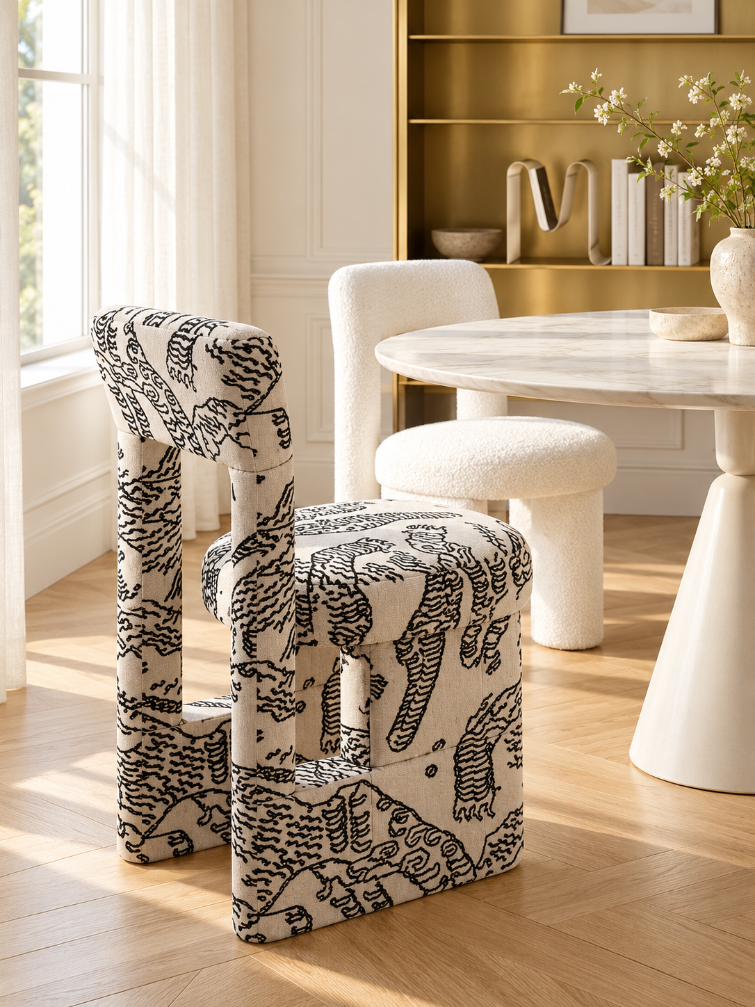 Varenne Tiger Mountain Sculptural Chair
