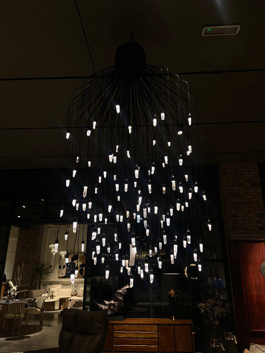 Rylight Rock Crystal Raindrop Chandelier