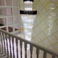 Rylight Spiral Crystal Chandelier
