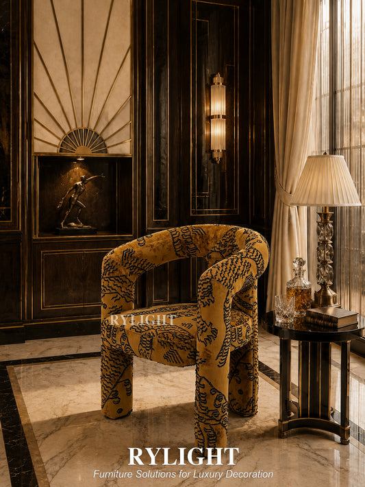 Tiger Mountain Sculptural Accent Chair