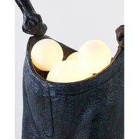 Rylight Man Carrying Pants Statue Floor Lamp