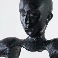 Rylight Man Carrying Pants Statue Floor Lamp