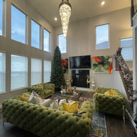 Rylight Spiral Crystal Chandelier