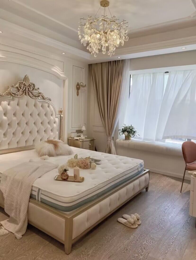 Rylight nieuwe bloem romantische lichte luxe kristallen kroonluchter