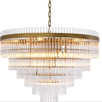 Rylight Post-modern Simple Style Light Luxury Crystal Chandelier Is Suitable
