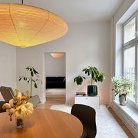 Rylight Hand-Crafted Minimalism White Paper Lampshade Pendant