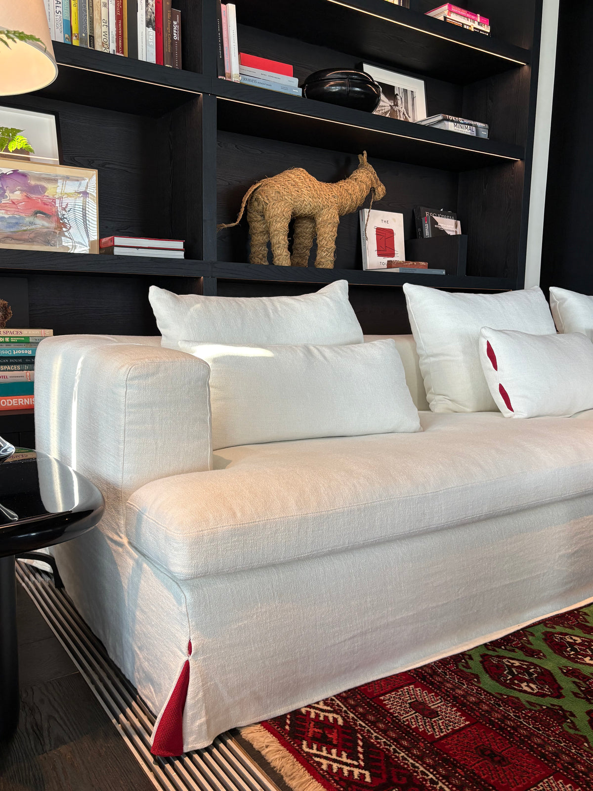 Velora Short-Arm Fabric Sofa