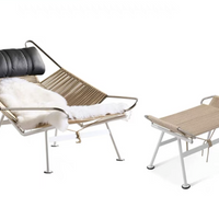 Rylight Designer Recommended Handmade Flag Line Recliner/Lounge Chair