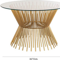 طاولة قهوة حديثة صغيرة الحجم/طاولة جانبية من الحديد