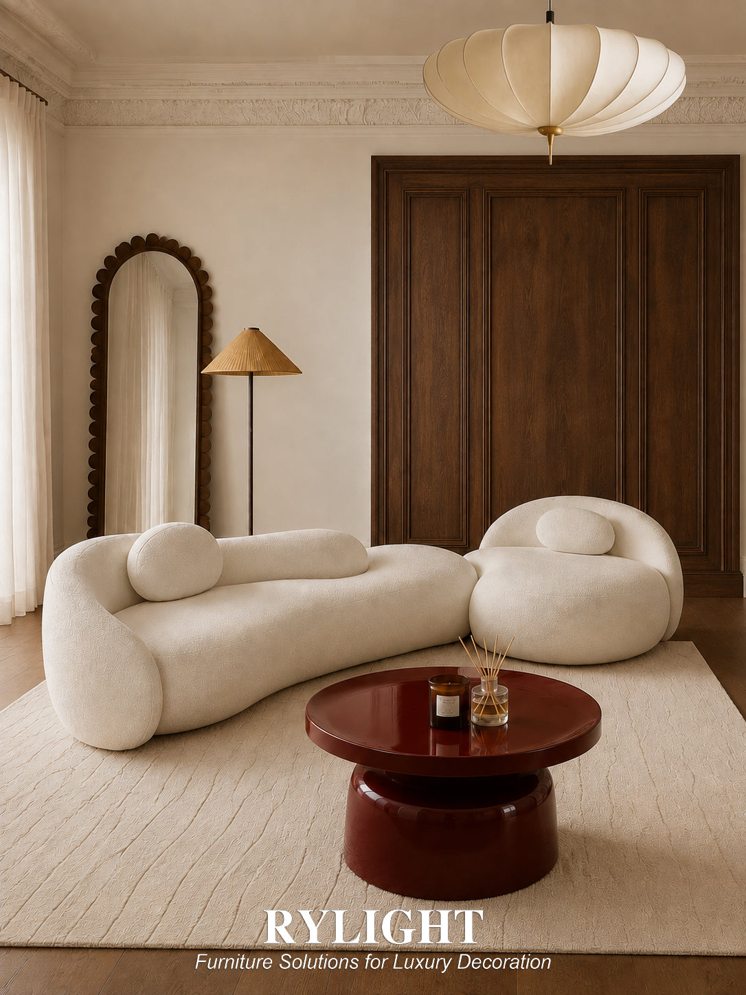 Aveline Sculptural Modular Sofa