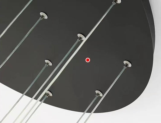 Nordic Postmoderne Multi-Rings Draaibare Creatieve Voor Trap/Woonkamer