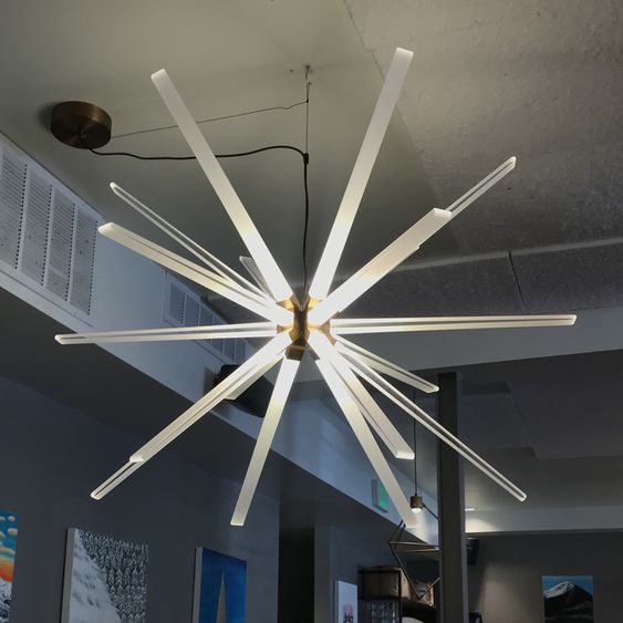 Rylight Abstract Sputnik Chandelier