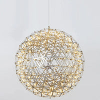 Rylight 11,8"/15,7"/19,7"/23,6"/31,5"/39,4"/47,2" ronde sterrenhemel hangende kroonluchter