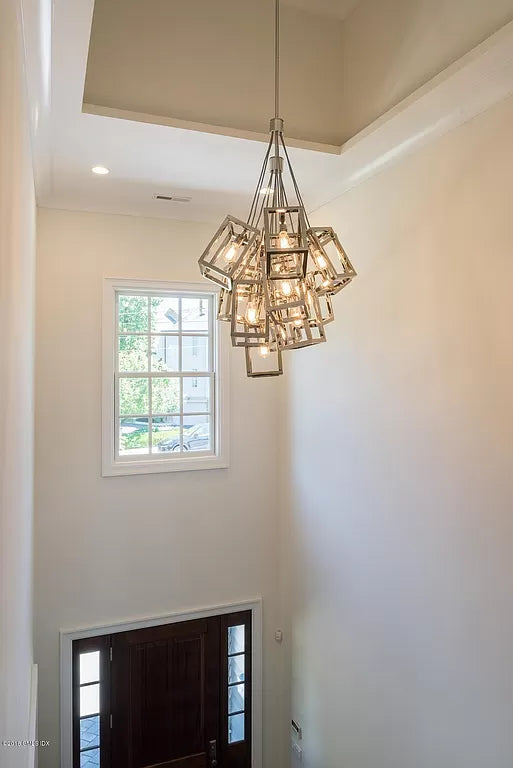 Moderne kubusclusterkroonluchter voor woonkamer/trap/hal 
