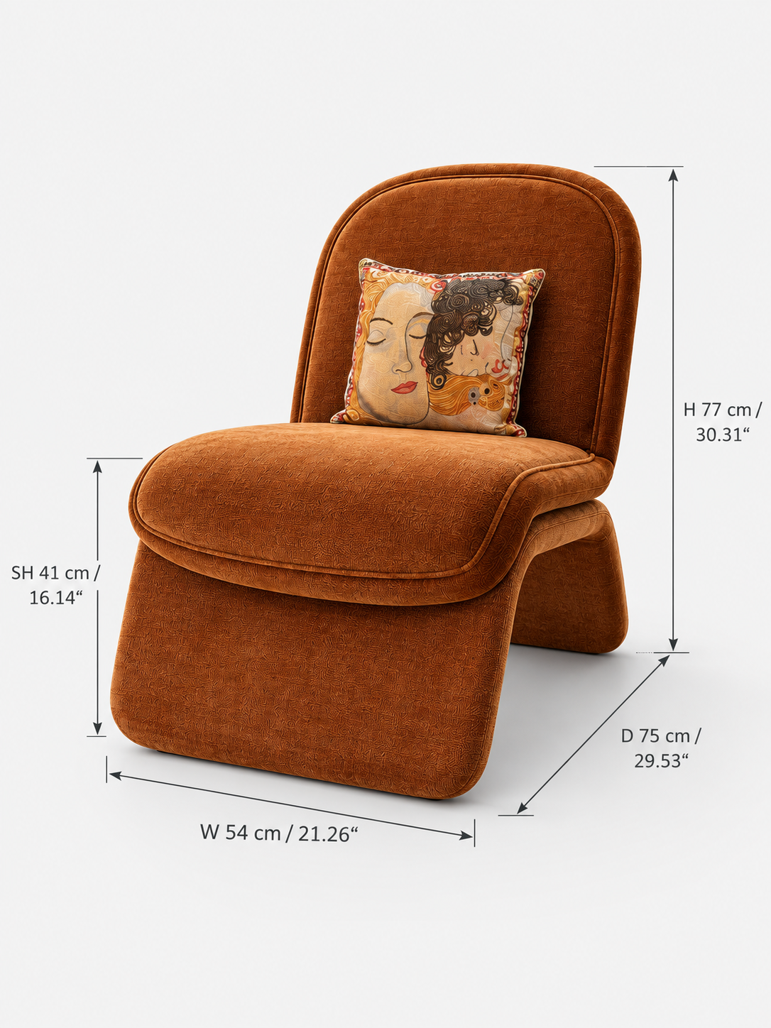 Sculptura Artistic Lounge Chair