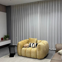 Rylight Scandinavian Vintage Fabric Pumpkin Sofa