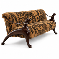 Sculptural Hound Arm Tiger Mountain Chair