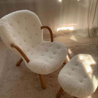 Cozy Fleece Lounge Accent Chair