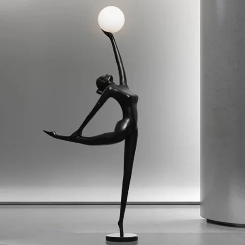 Rylight Ballerina Art Design Floor Lamp