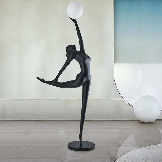 Rylight Ballerina Art Design Floor Lamp
