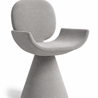 Modern Minimalist 360° Swivel Dining& Dressing Room Accent Chair