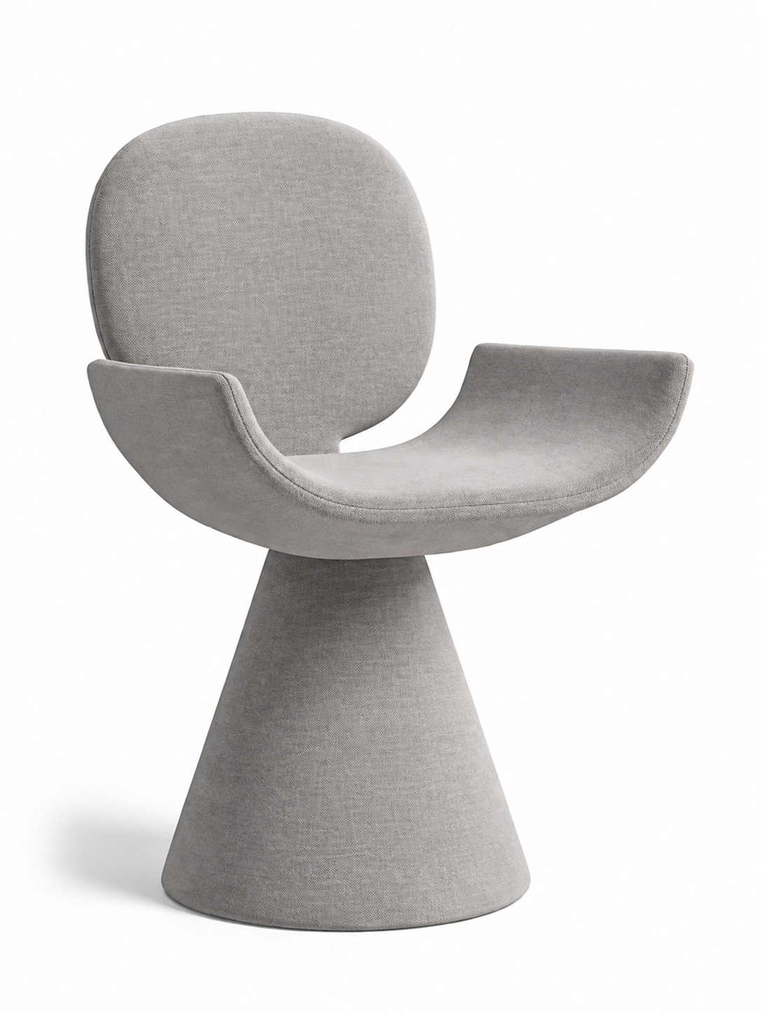 Modern Minimalist 360° Swivel Dining& Dressing Room Accent Chair