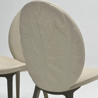 Luxury Velvet/Leathef Sofa Chair For Dining Room