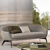 Moderne lichte luxe minimalistische stof/leer voor woonkamer/slaapkamer