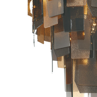 ثريا فاخرة متعددة الطبقات بتصميم مذهل لغرفة المعيشة/غرفة الطعام/غرفة النوم