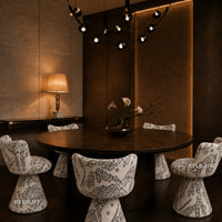 Tiger Mountain Sculptural Pedestal Chair