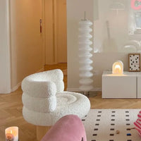 Modern Velvet Swivel Sofa Chair