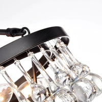 Rylight 4-laags ronde gelaagde dimbare kristallen traankroonluchter