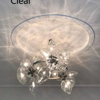 Rylight Clear/Smoked/Mixed Hand Blown Glass Chandelier