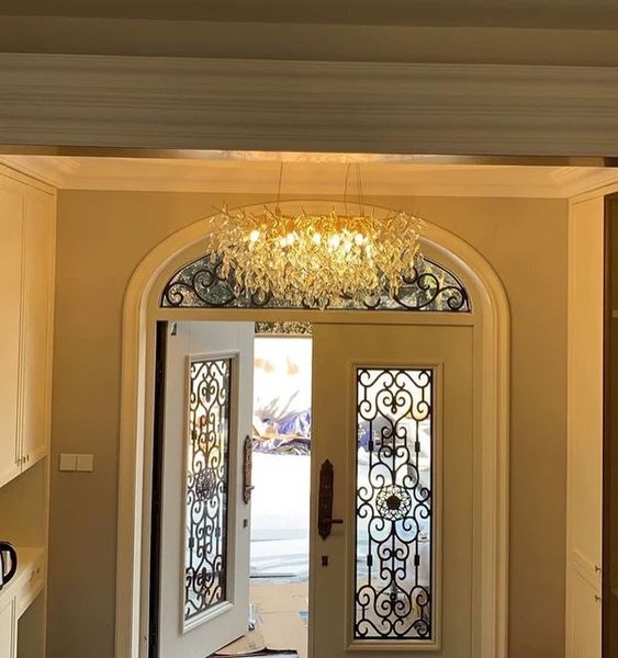 Rylight Round/Rectangle Affordable Crystal Chandelier