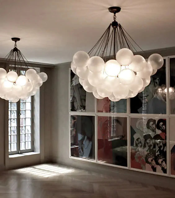 Rylight Cloud ballonnen glazen kroonluchter