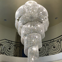Rylight 41-lichts extra grote kristallen kroonluchter in luxe stijl