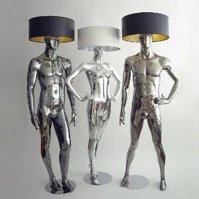 Rylight Male and Female Mannequin Floor Lamp