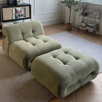 Vintage Leather/Cotton Soriana Armchairs Sofa For Living Room/Study