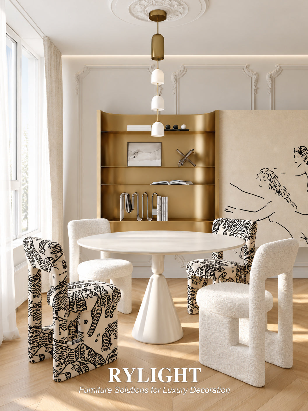 Varenne Tiger Mountain Sculptural Chair