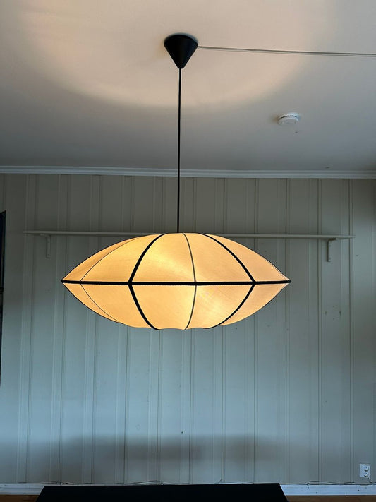 Moderne UFO witte lampenkap kroonluchter 